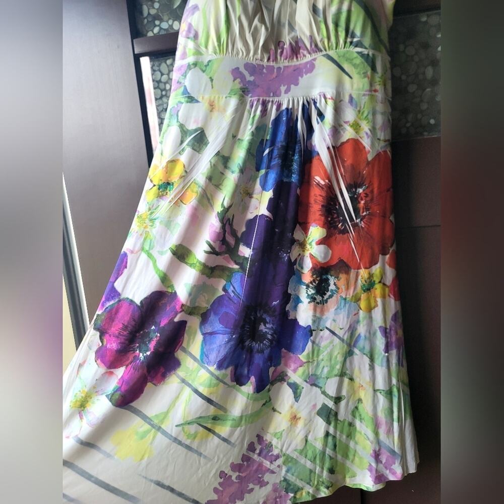 Gorgeous Hawaiian Dress Made In Maui - Picture 2 of 7